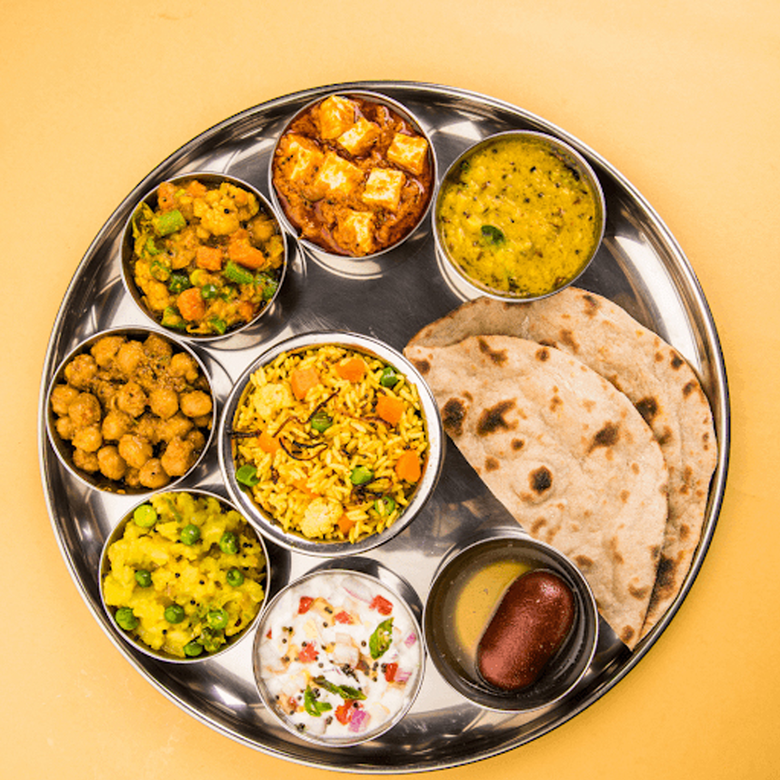 Jain thali